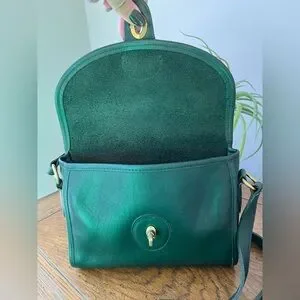 Coach | Bags | Coach Vintage Bottle Green Devon 998 Crossbody